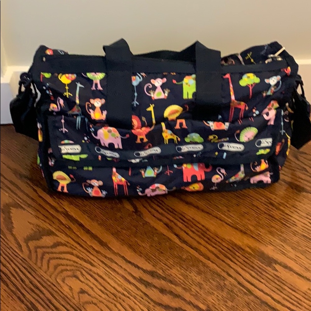 LeSportsac Medium Weekender in Zoo Cute